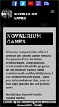 Mobile Screenshot of novalirium.com